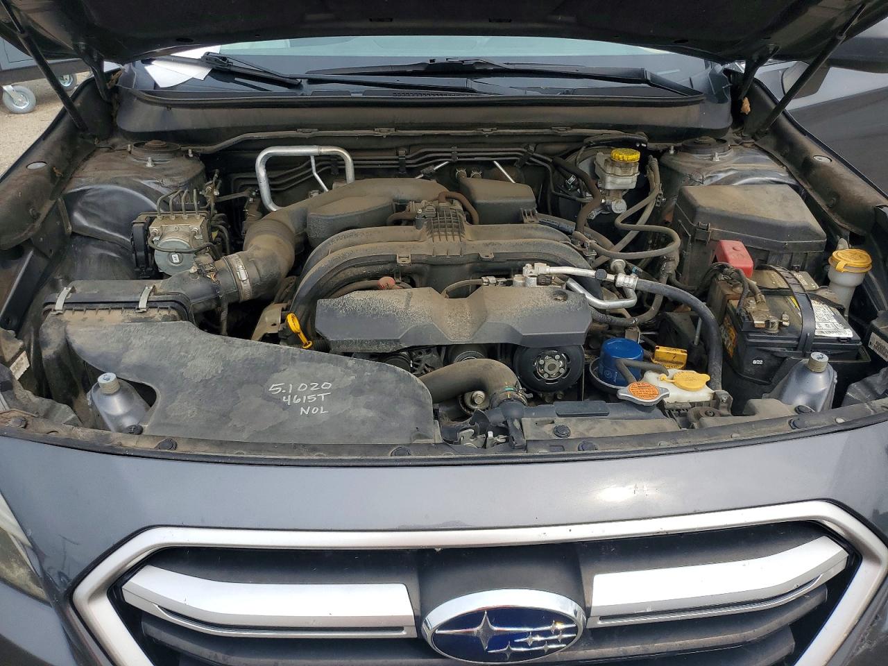 2018 Subaru Outback 2.5i Gray vin: 4S4BSAAC3J3219158