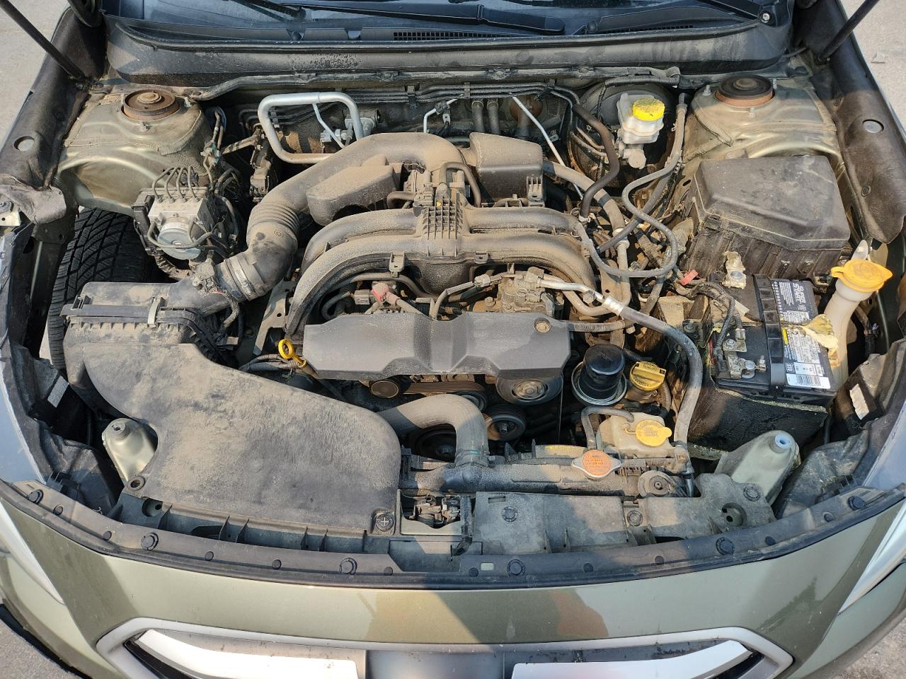 2018 Subaru Outback 2.5i Green vin: 4S4BSAAC7J3260862