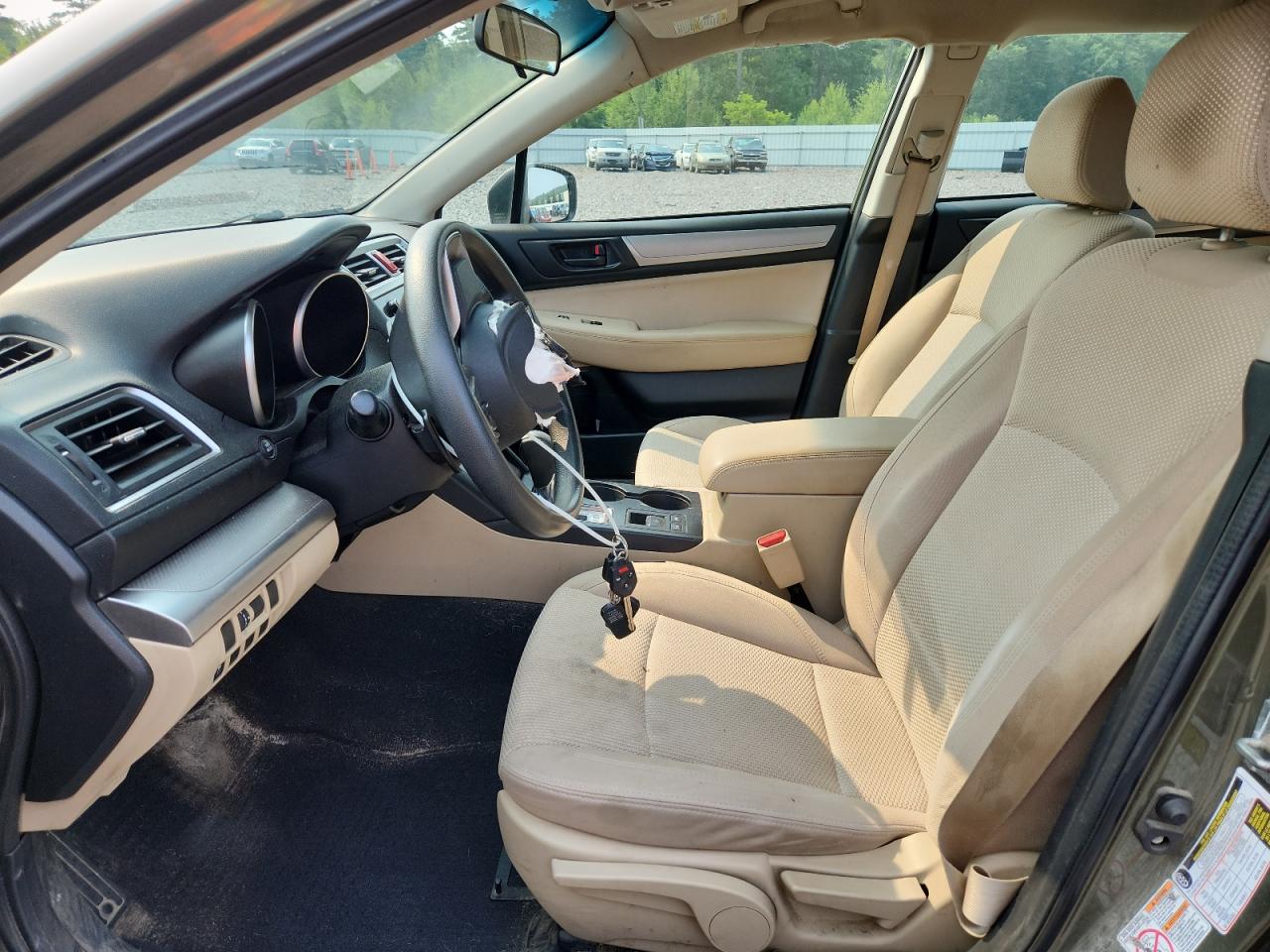 2018 Subaru Outback 2.5i Green vin: 4S4BSAAC7J3260862