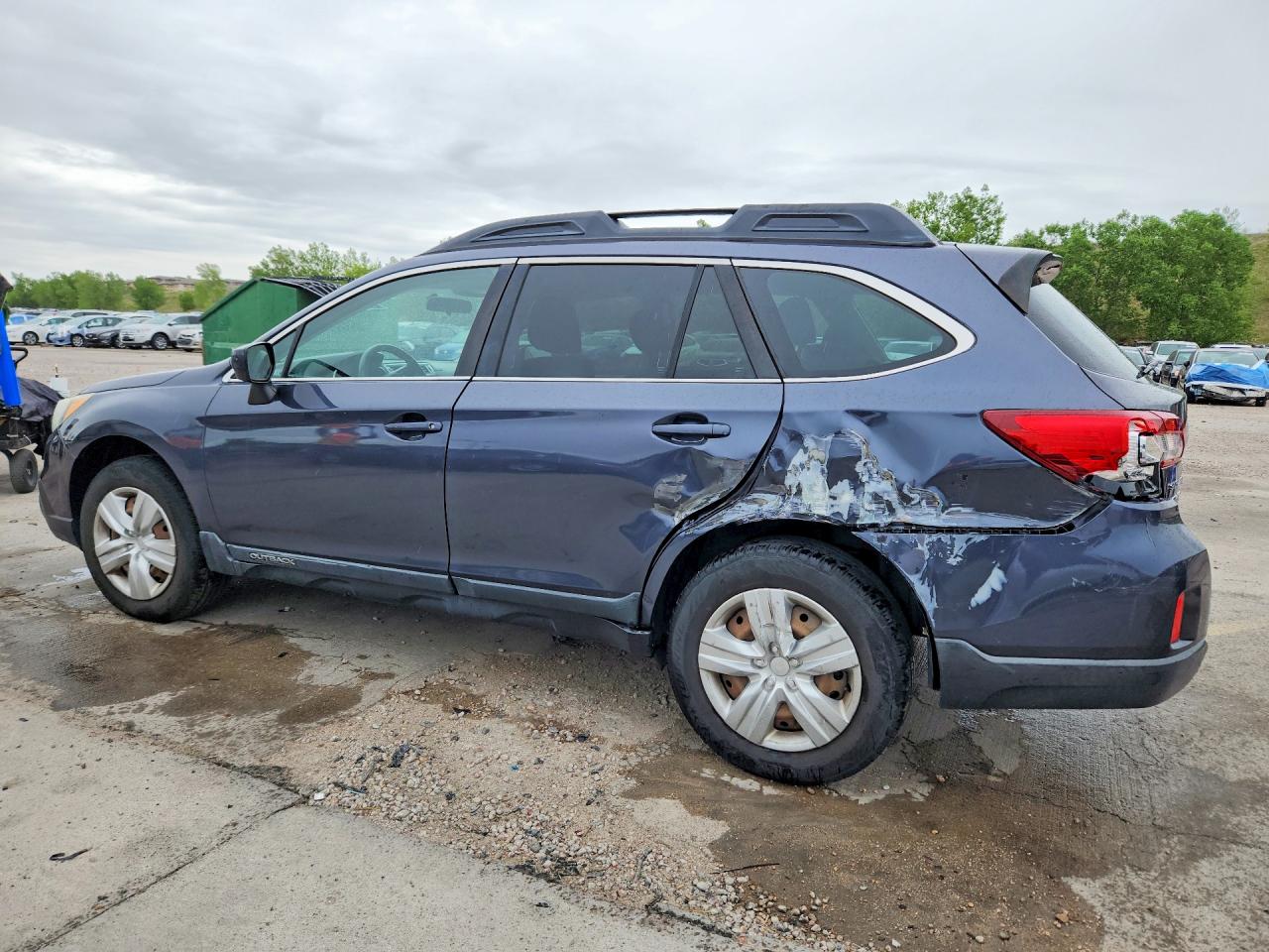 2015 Subaru Outback 2.5i Blue vin: 4S4BSAAC8F3352702