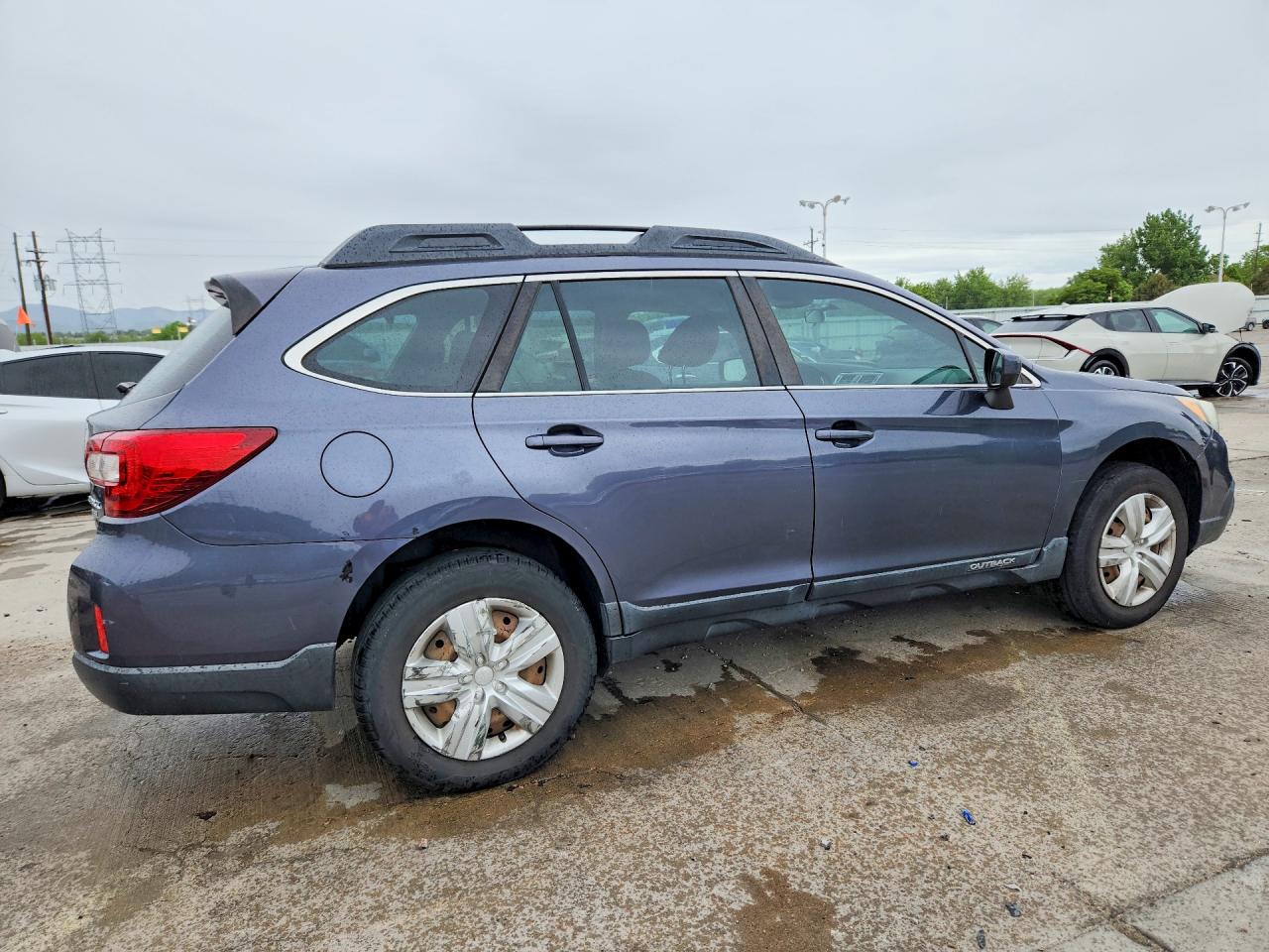 2015 Subaru Outback 2.5i Blue vin: 4S4BSAAC8F3352702