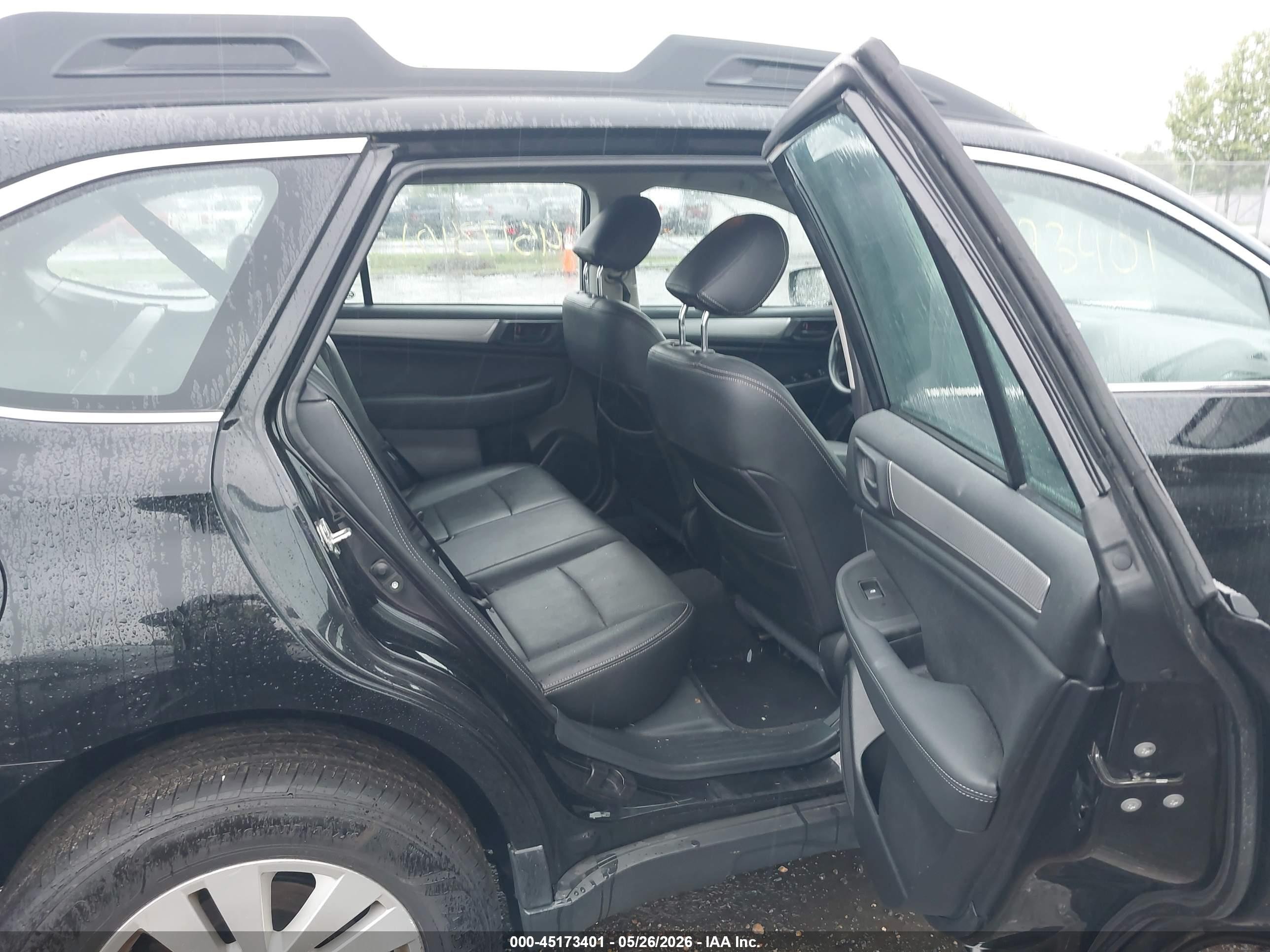 2017 Subaru Outback 2.5i Black vin: 4S4BSAAC9H3441276