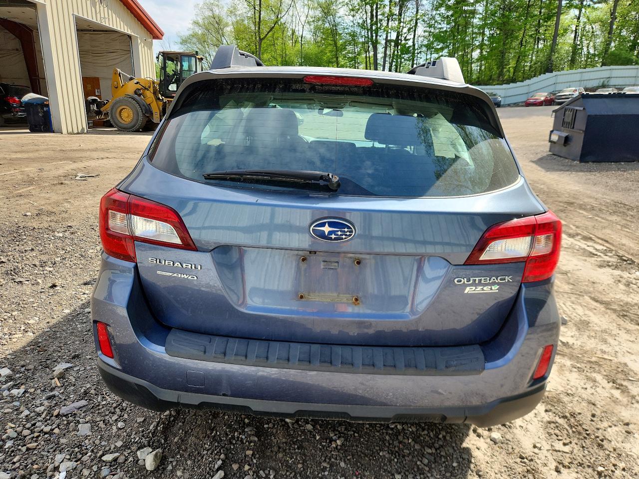 2015 Subaru Outback 2.5i Blue vin: 4S4BSAACXF3346707