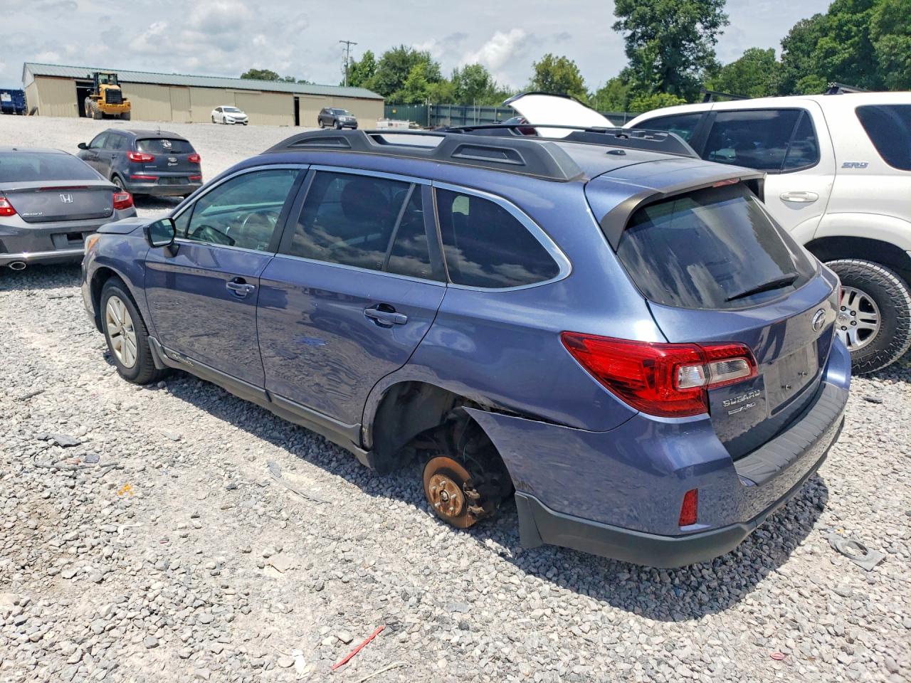 2015 Subaru Outback 2.5i Premium Blue vin: 4S4BSACC0F3220613