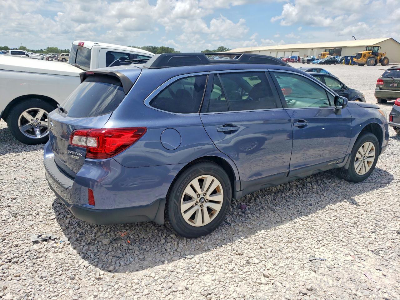 2015 Subaru Outback 2.5i Premium Blue vin: 4S4BSACC0F3220613