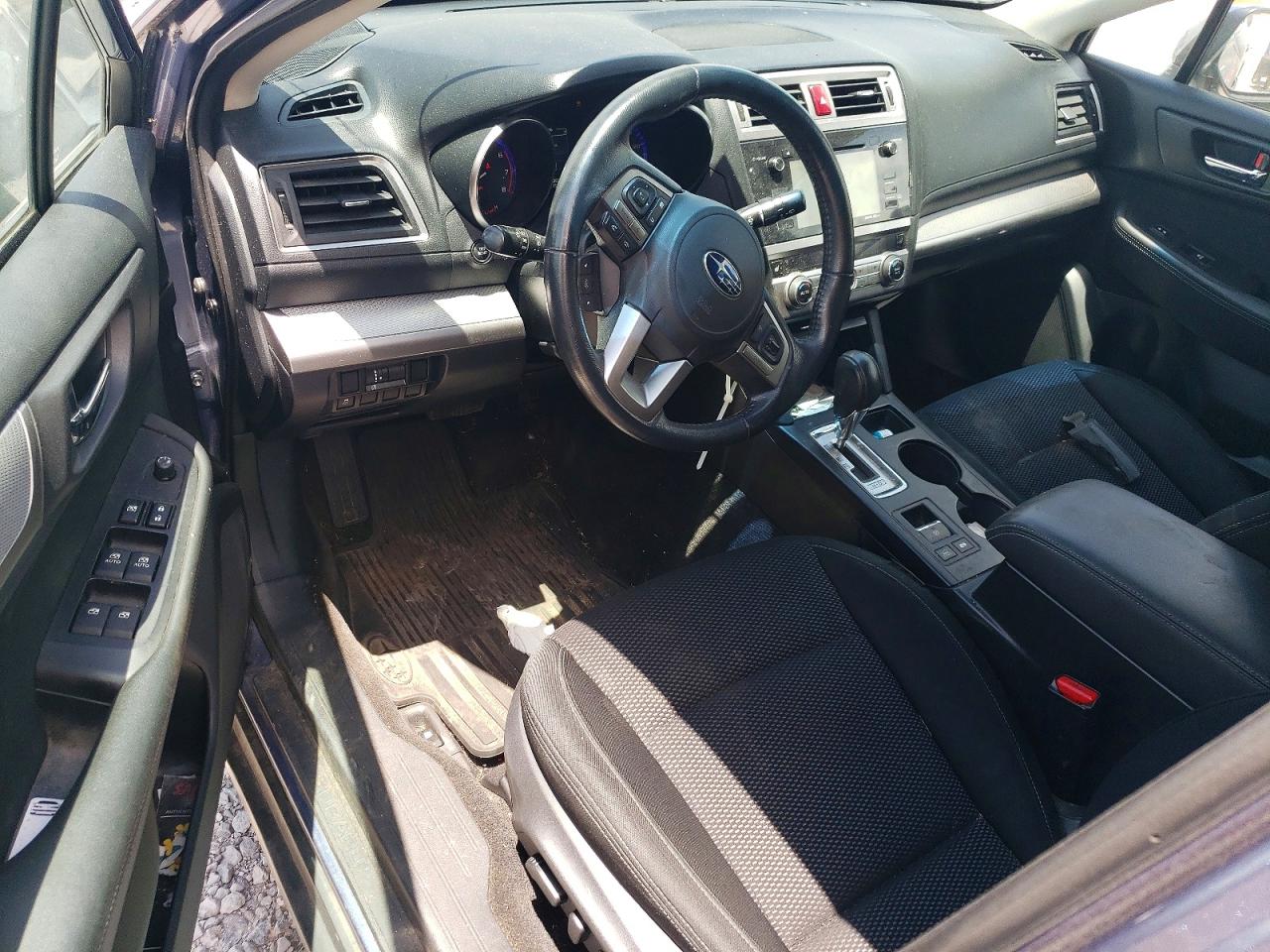 2015 Subaru Outback 2.5i Premium Blue vin: 4S4BSACC0F3220613