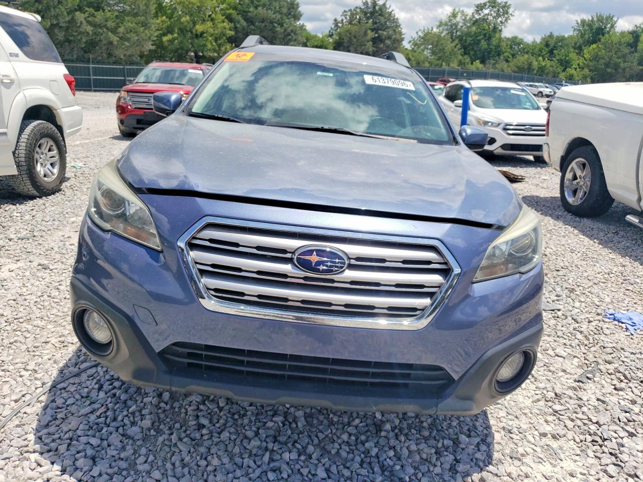 2015 Subaru Outback 2.5i Premium Blue vin: 4S4BSACC0F3220613