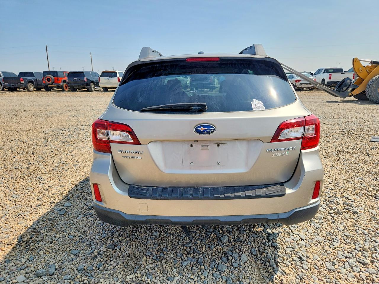 2015 Subaru Outback 2.5i Premium Silver vin: 4S4BSACC0F3266832