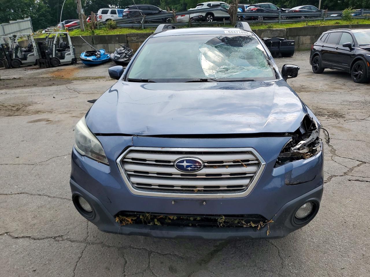 2015 Subaru Outback 2.5i Premium Blue vin: 4S4BSACC1F3255581