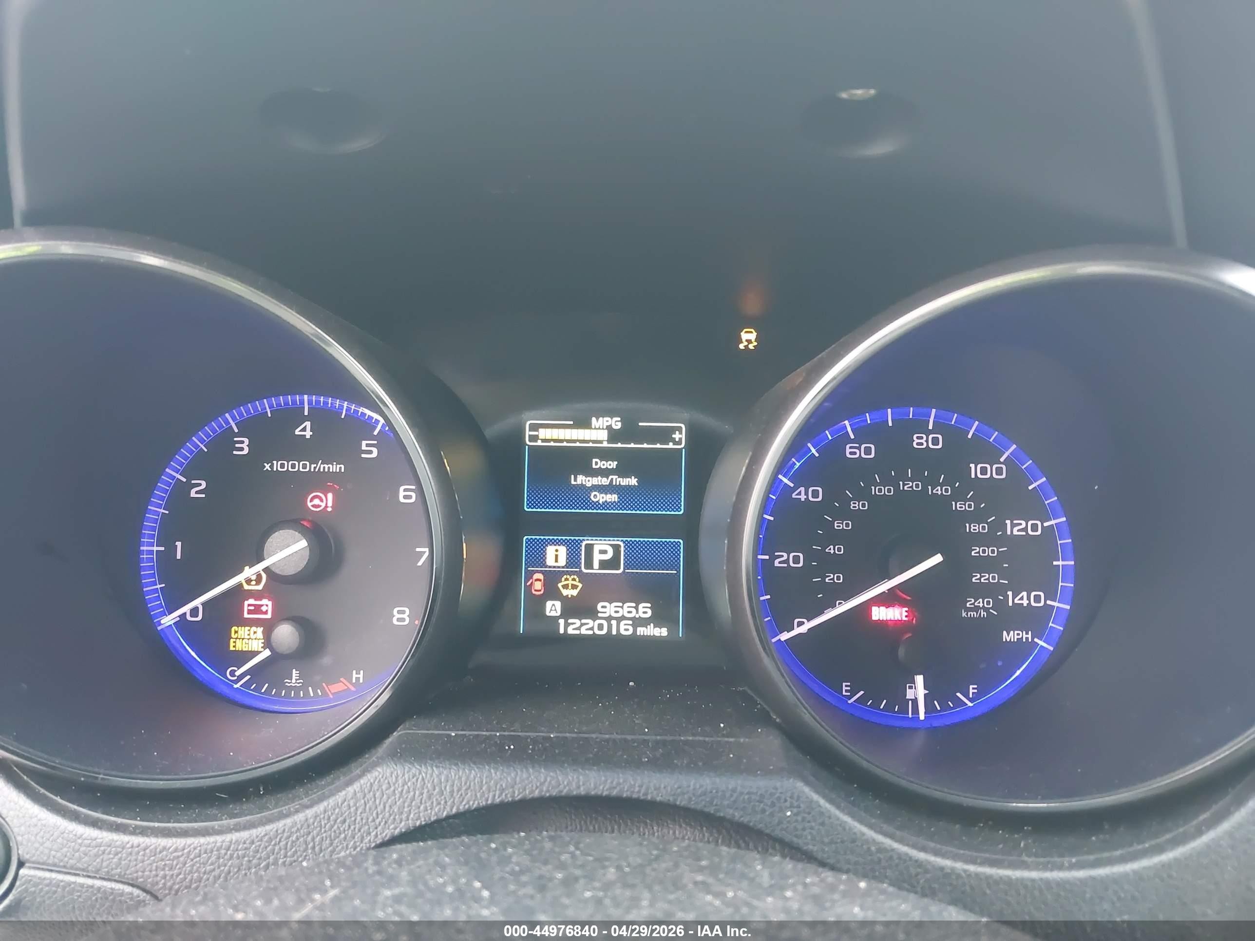 2015 Subaru Outback 2.5i Premium Blue vin: 4S4BSACC1F3260912