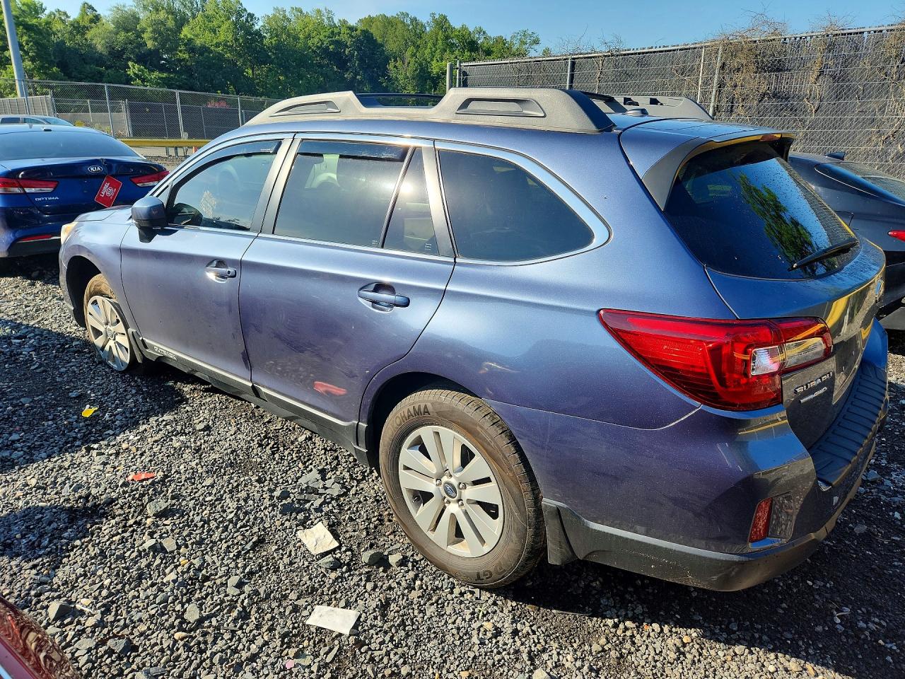 2015 Subaru Outback 2.5i Premium Blue vin: 4S4BSACC2F3222363