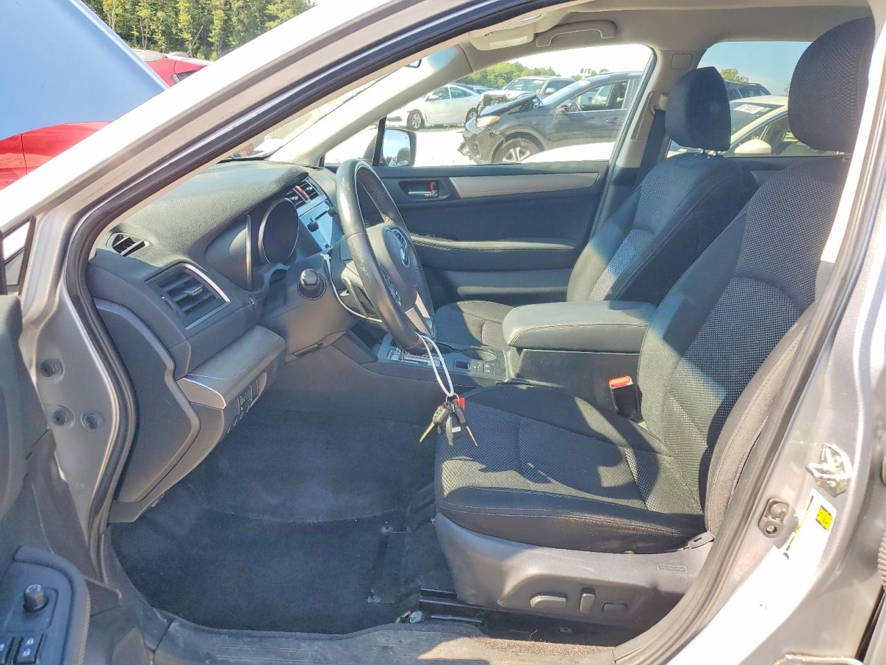 2015 Subaru Outback 2.5i Premium Silver vin: 4S4BSACC2F3232973