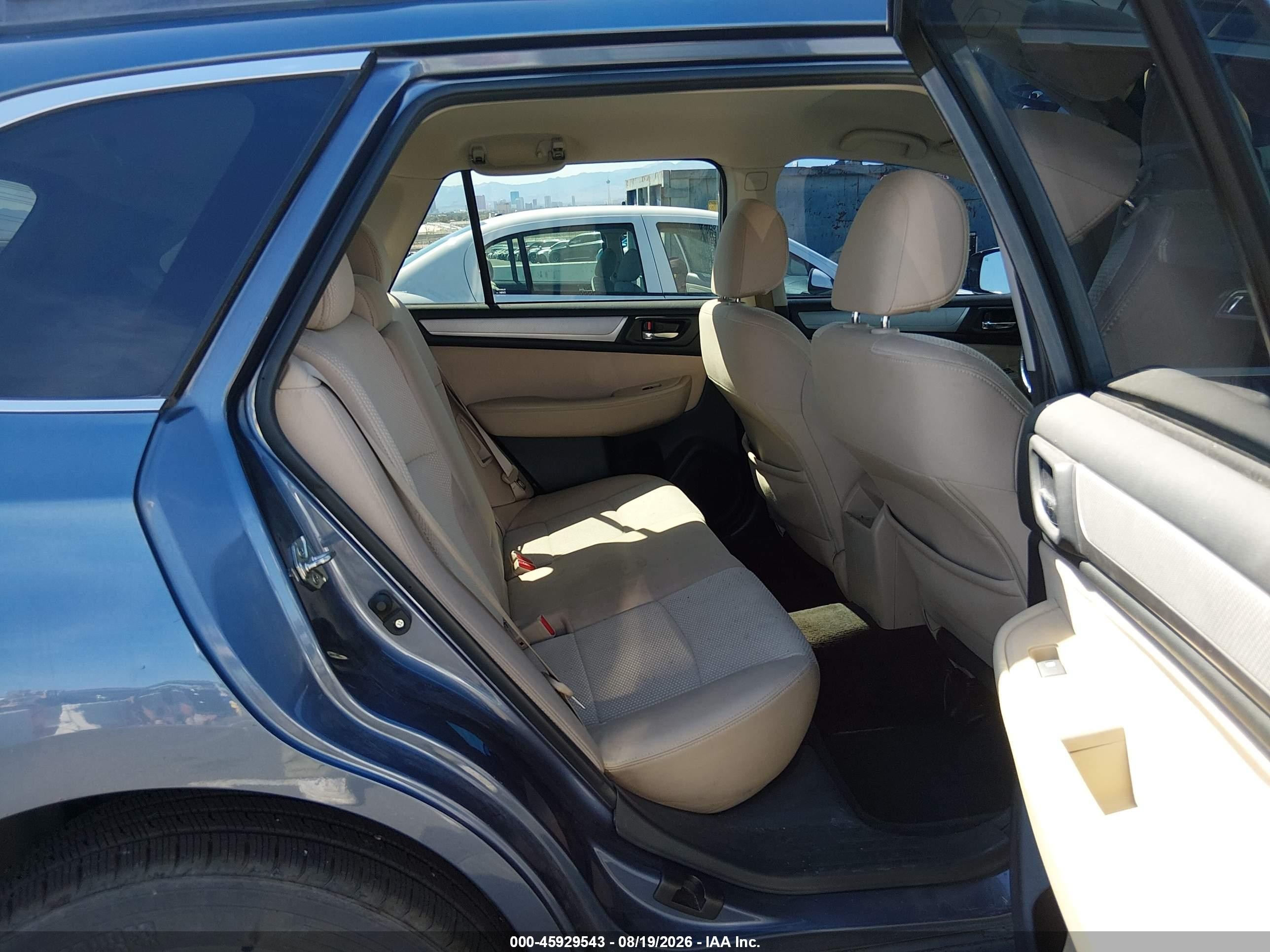 2015 Subaru Outback 2.5i Premium Blue vin: 4S4BSACC2F3238885