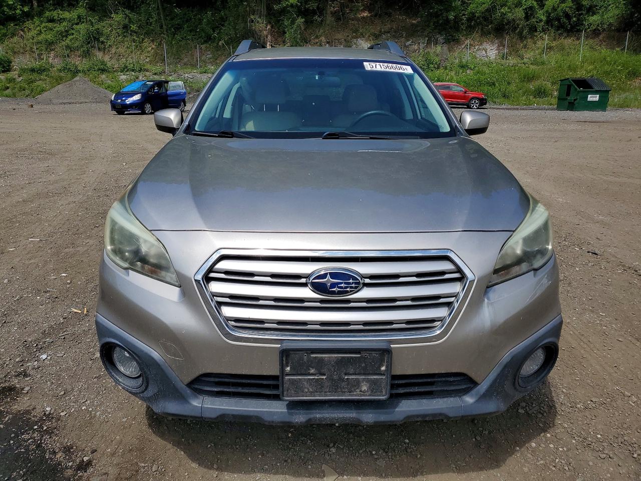 2015 Subaru Outback 2.5i Premium Silver vin: 4S4BSACC2F3251751