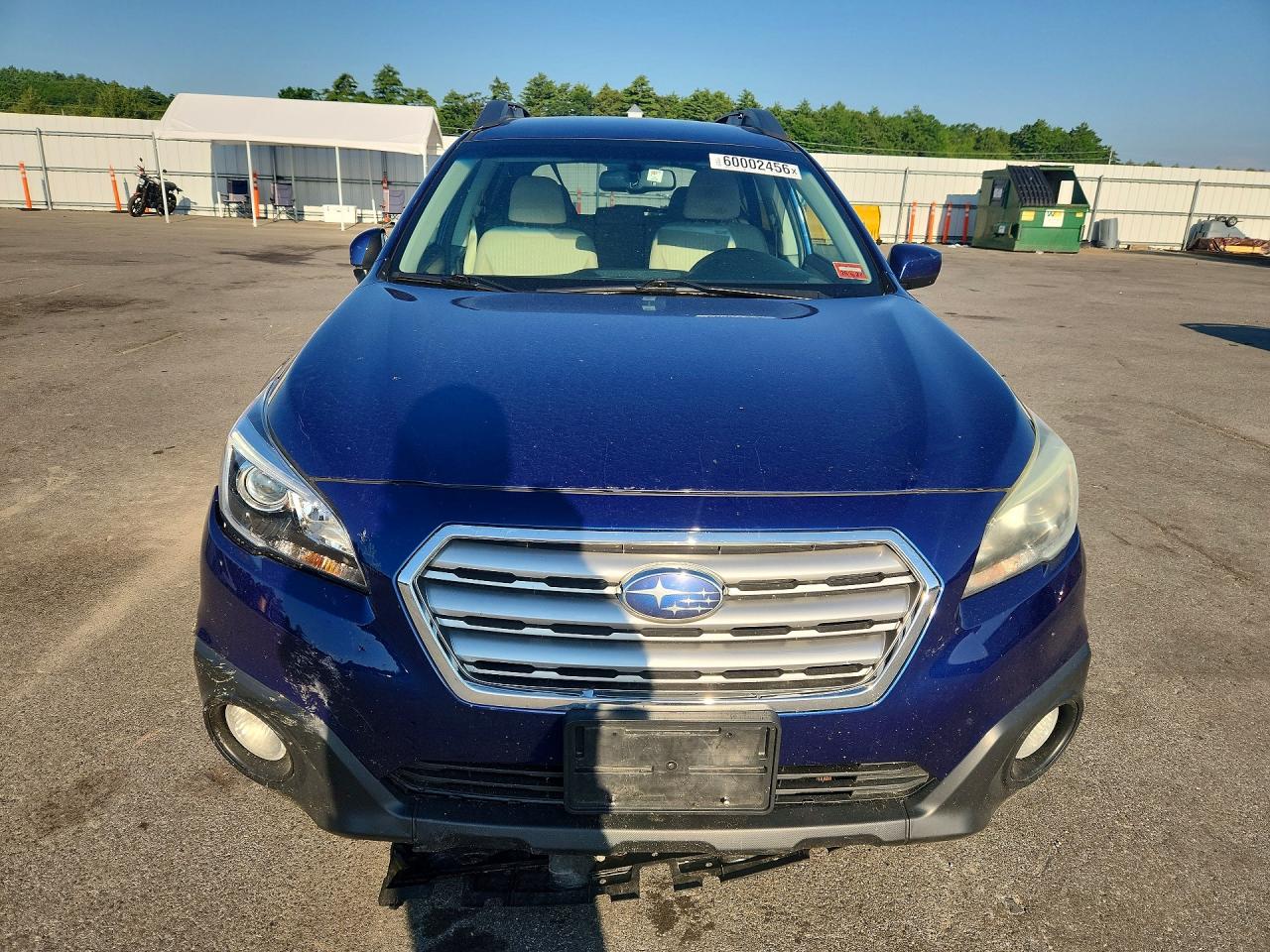 2015 Subaru Outback 2.5i Premium Blue vin: 4S4BSACC2F3265746