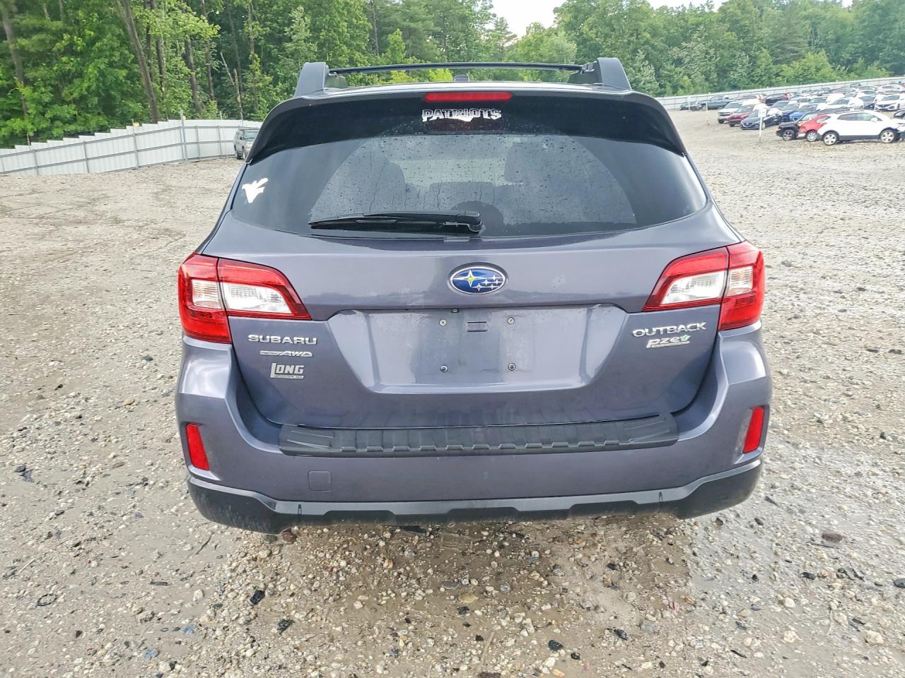 2015 Subaru Outback 2.5i Premium Gray vin: 4S4BSACC2F3289805