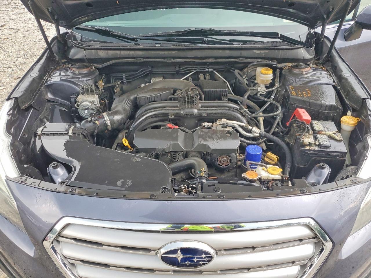 2015 Subaru Outback 2.5i Premium Gray vin: 4S4BSACC2F3289805