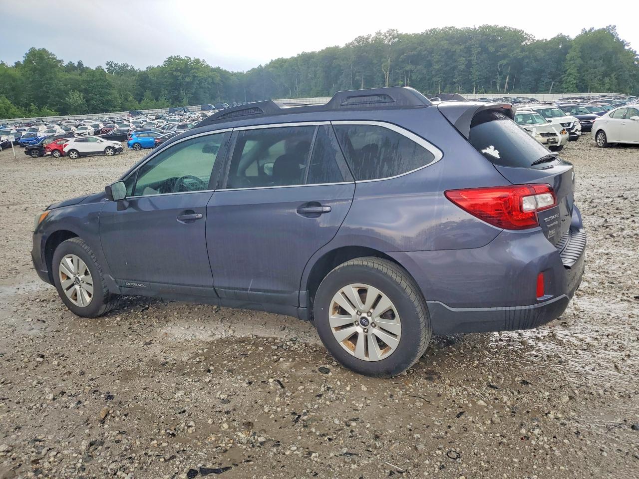 2015 Subaru Outback 2.5i Premium Gray vin: 4S4BSACC2F3289805