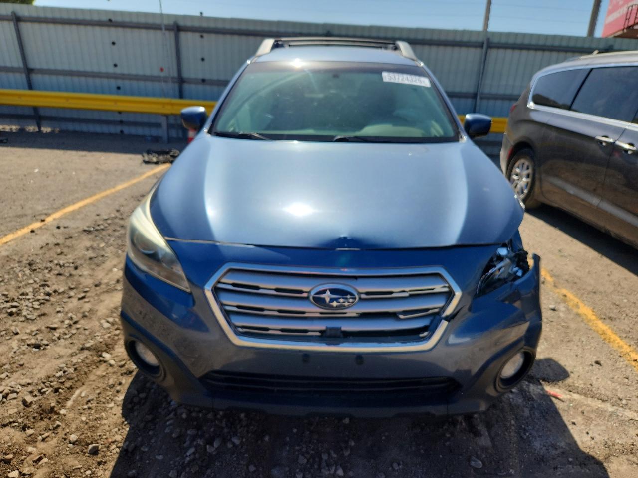 2015 Subaru Outback 2.5i Premium Blue vin: 4S4BSACC2F3292736