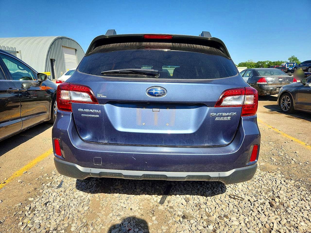 2015 Subaru Outback 2.5i Premium Blue vin: 4S4BSACC2F3292736