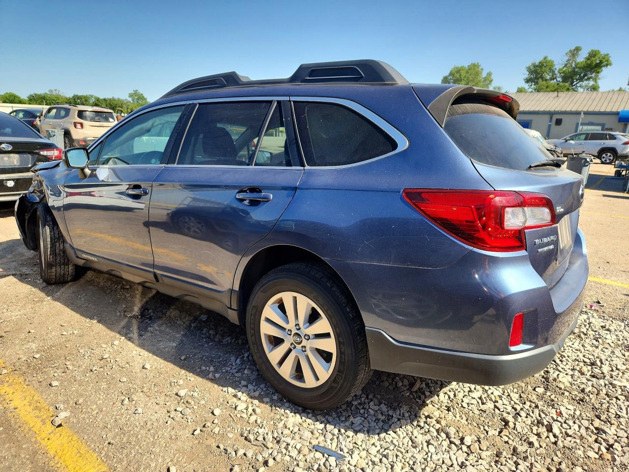 2015 Subaru Outback 2.5i Premium Blue vin: 4S4BSACC2F3292736