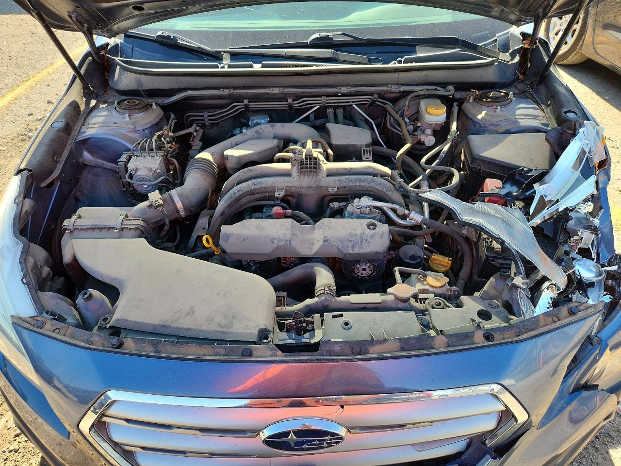 2015 Subaru Outback 2.5i Premium Blue vin: 4S4BSACC2F3292736