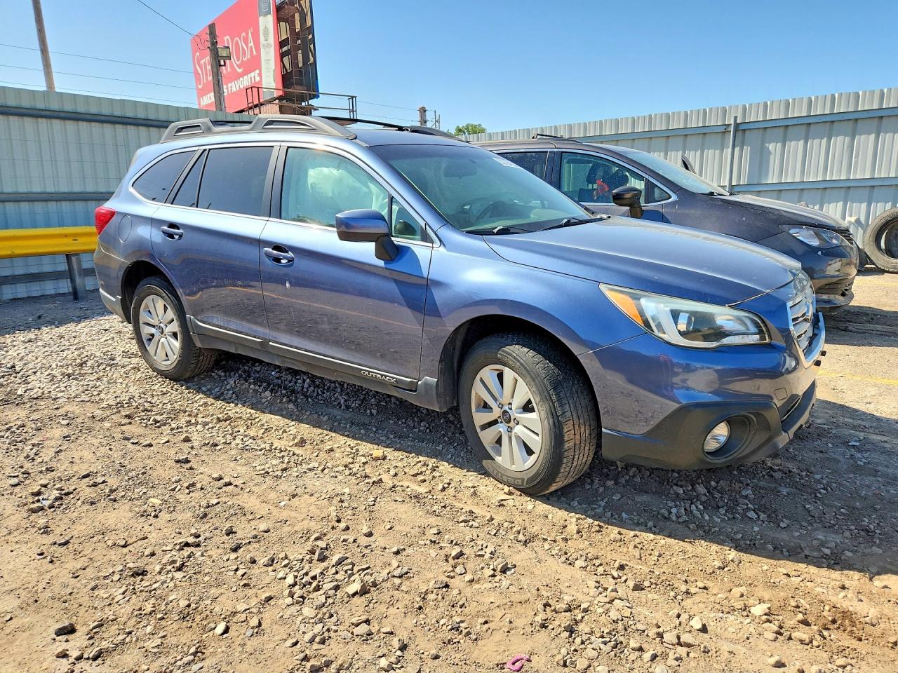 2015 Subaru Outback 2.5i Premium Blue vin: 4S4BSACC2F3292736