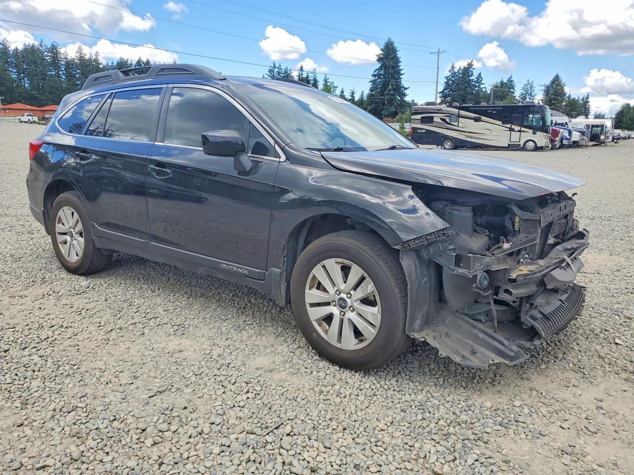 2015 Subaru Outback 2.5i Premium Black vin: 4S4BSACC2F3309342