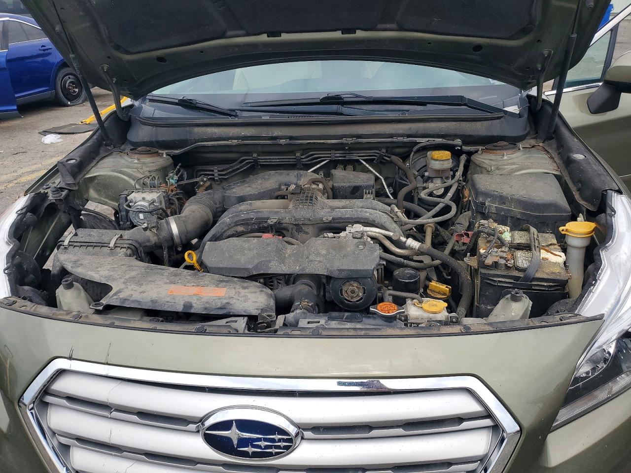 2015 Subaru Outback 2.5i Premium Green vin: 4S4BSACC3F3315831