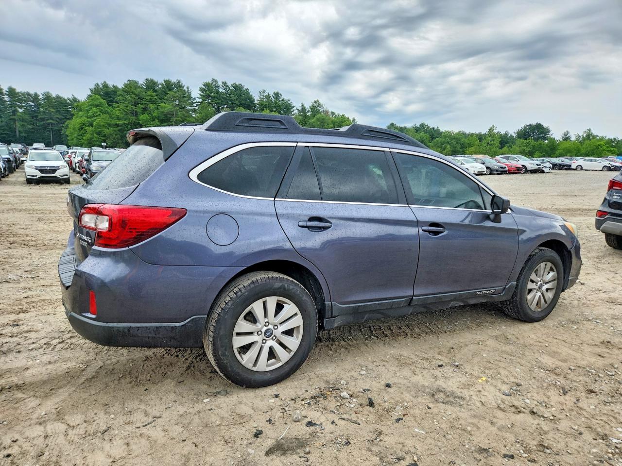 2015 Subaru Outback 2.5i Premium Gray vin: 4S4BSACC4F3289191