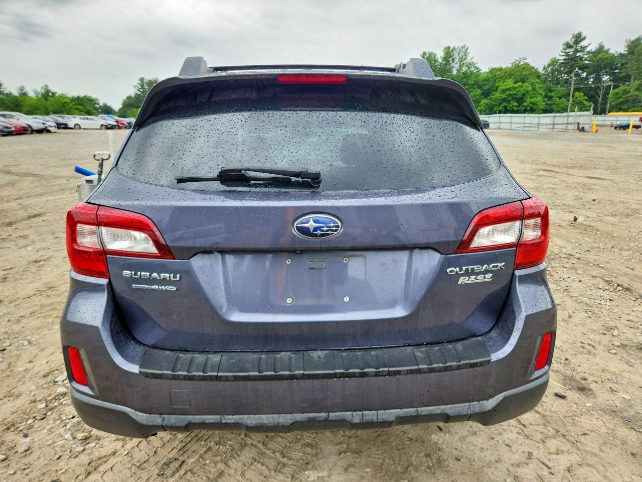 2015 Subaru Outback 2.5i Premium Gray vin: 4S4BSACC4F3289191