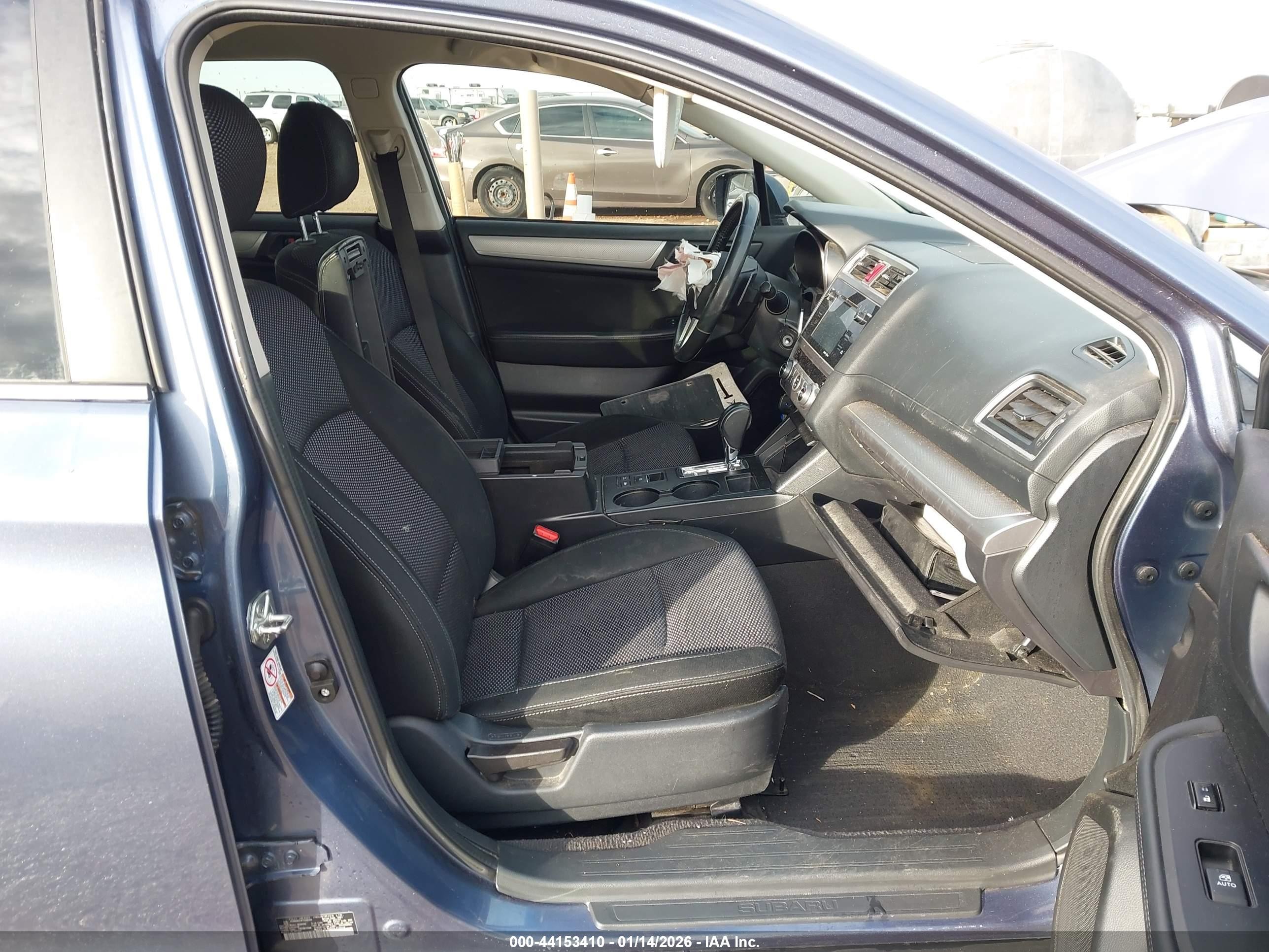 2015 Subaru Outback 2.5i Premium Blue vin: 4S4BSACC4F3348384