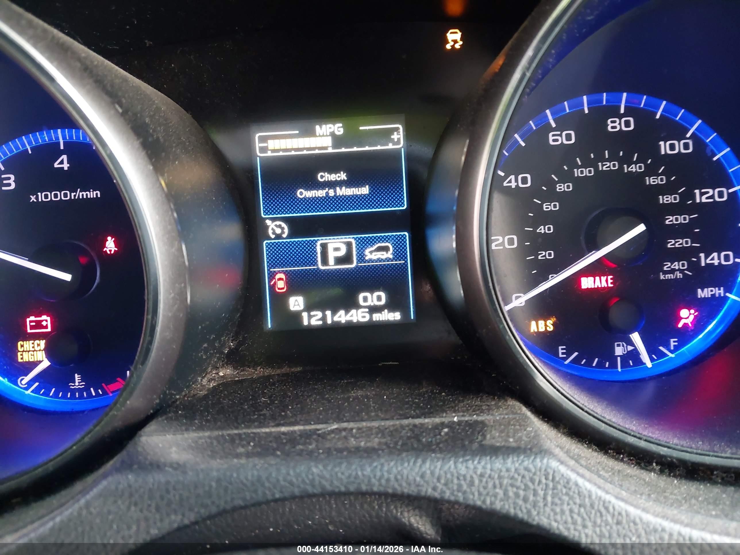 2015 Subaru Outback 2.5i Premium Blue vin: 4S4BSACC4F3348384