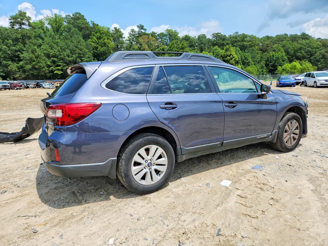 2015 Subaru Outback 2.5i Premium Серый vin: 4S4BSACC5F3218212