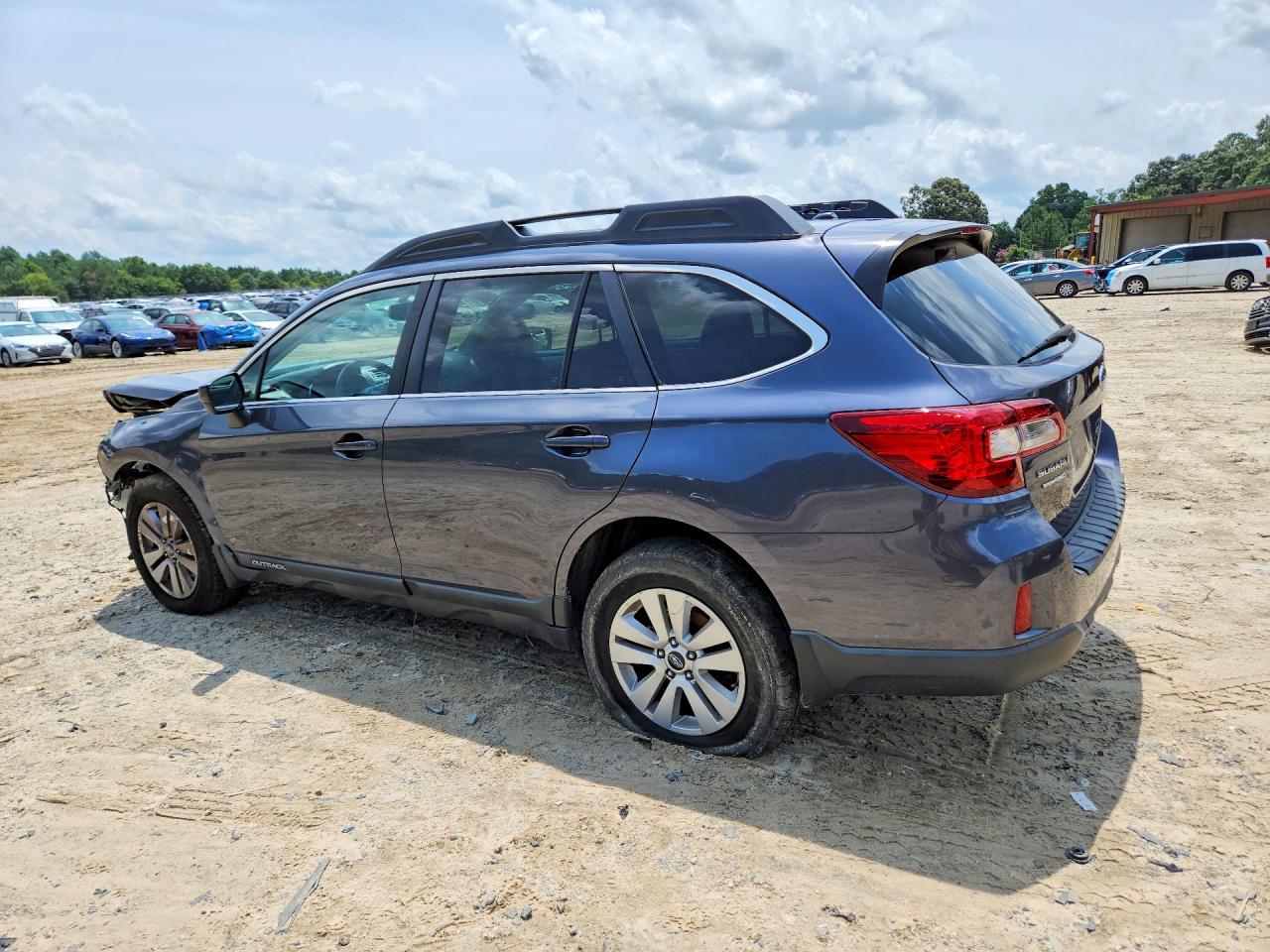 2015 Subaru Outback 2.5i Premium Серый vin: 4S4BSACC5F3218212