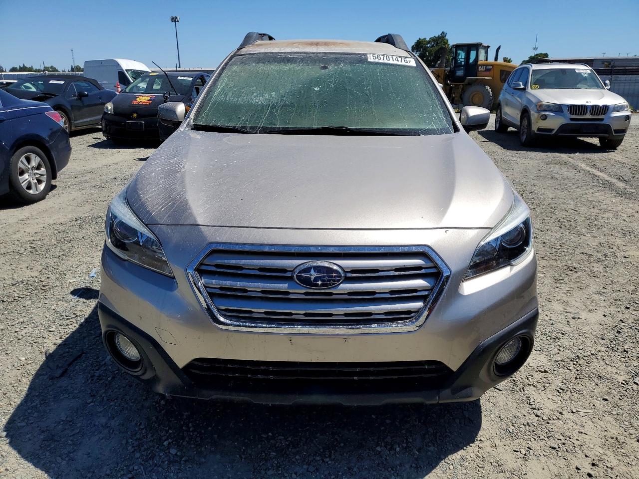 2015 Subaru Outback 2.5i Premium Tan vin: 4S4BSACC5F3243434