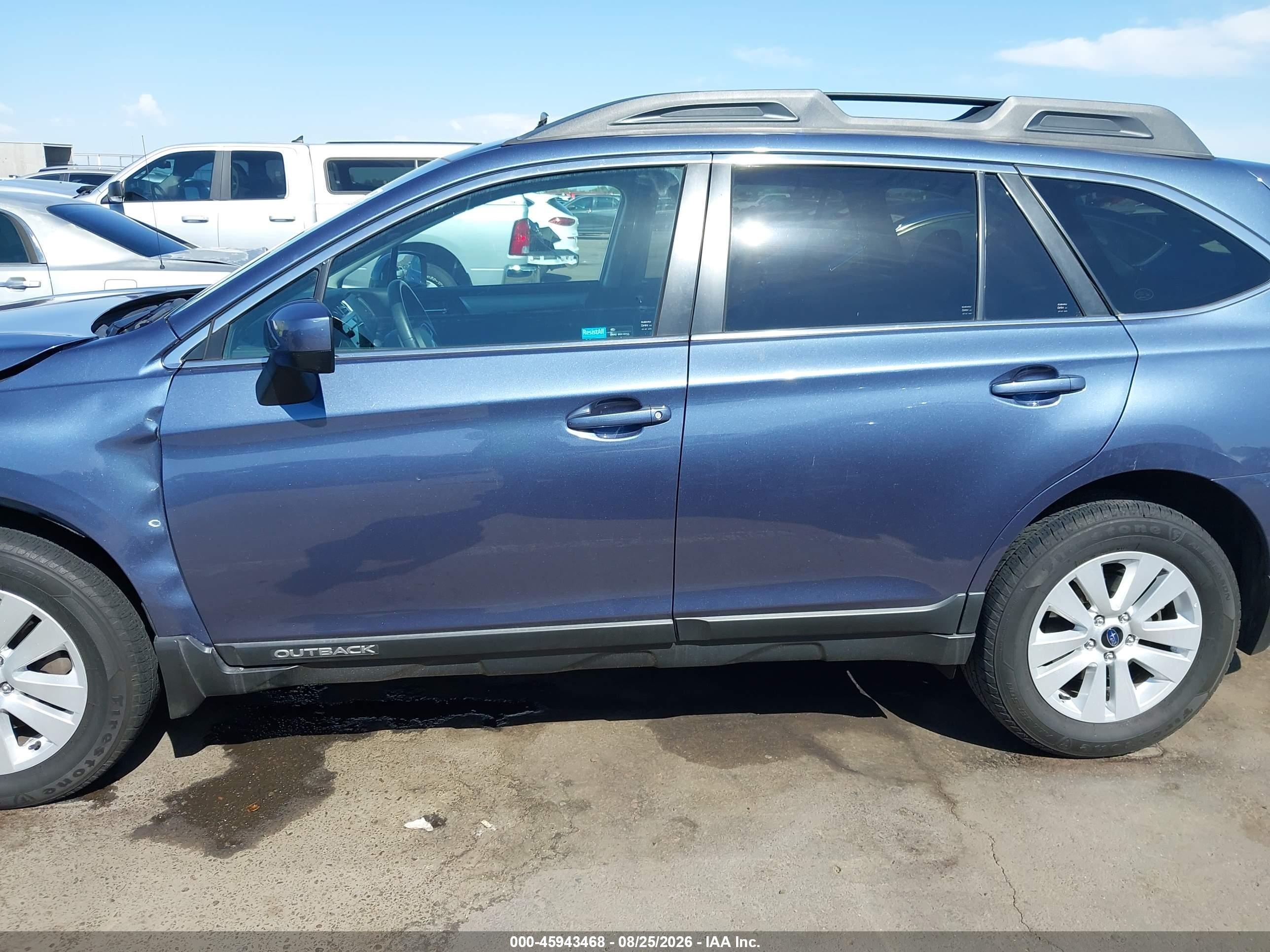 2015 Subaru Outback 2.5i Premium Синий vin: 4S4BSACC5F3311277