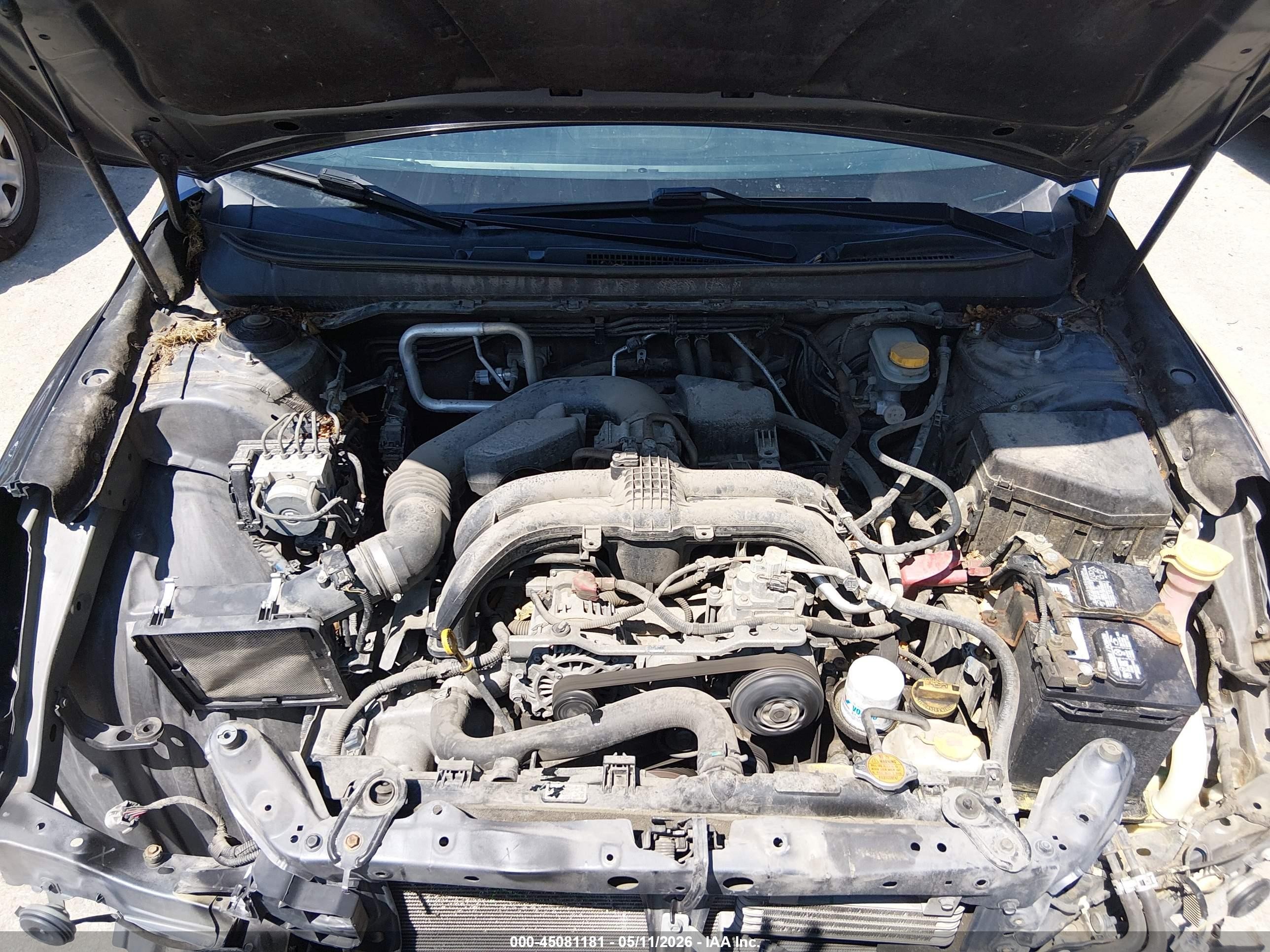2017 Subaru Outback 2.5i Premium Серый vin: 4S4BSACC5H3254999