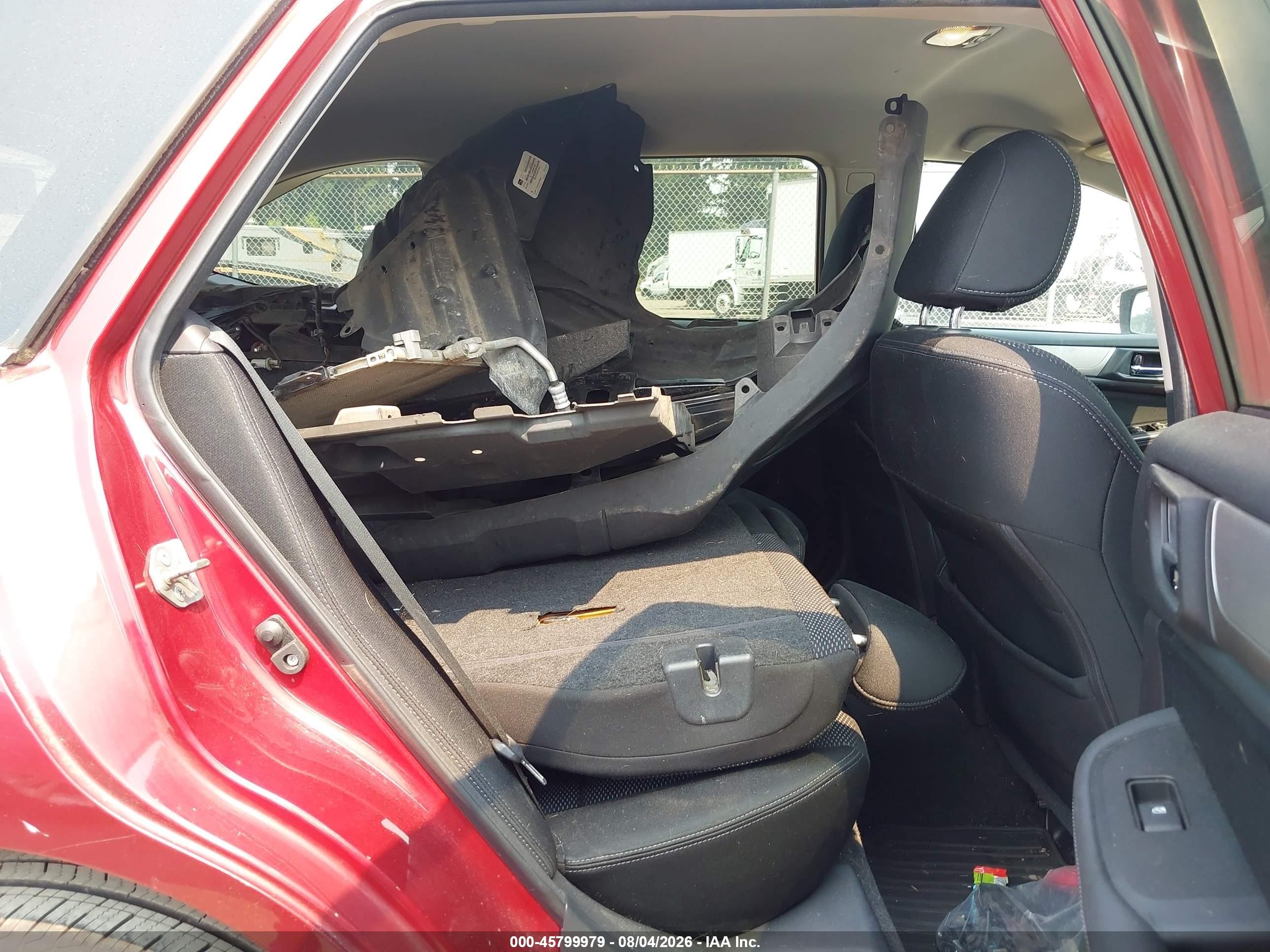 2015 Subaru Outback 2.5i Premium Red vin: 4S4BSACC6F3206814