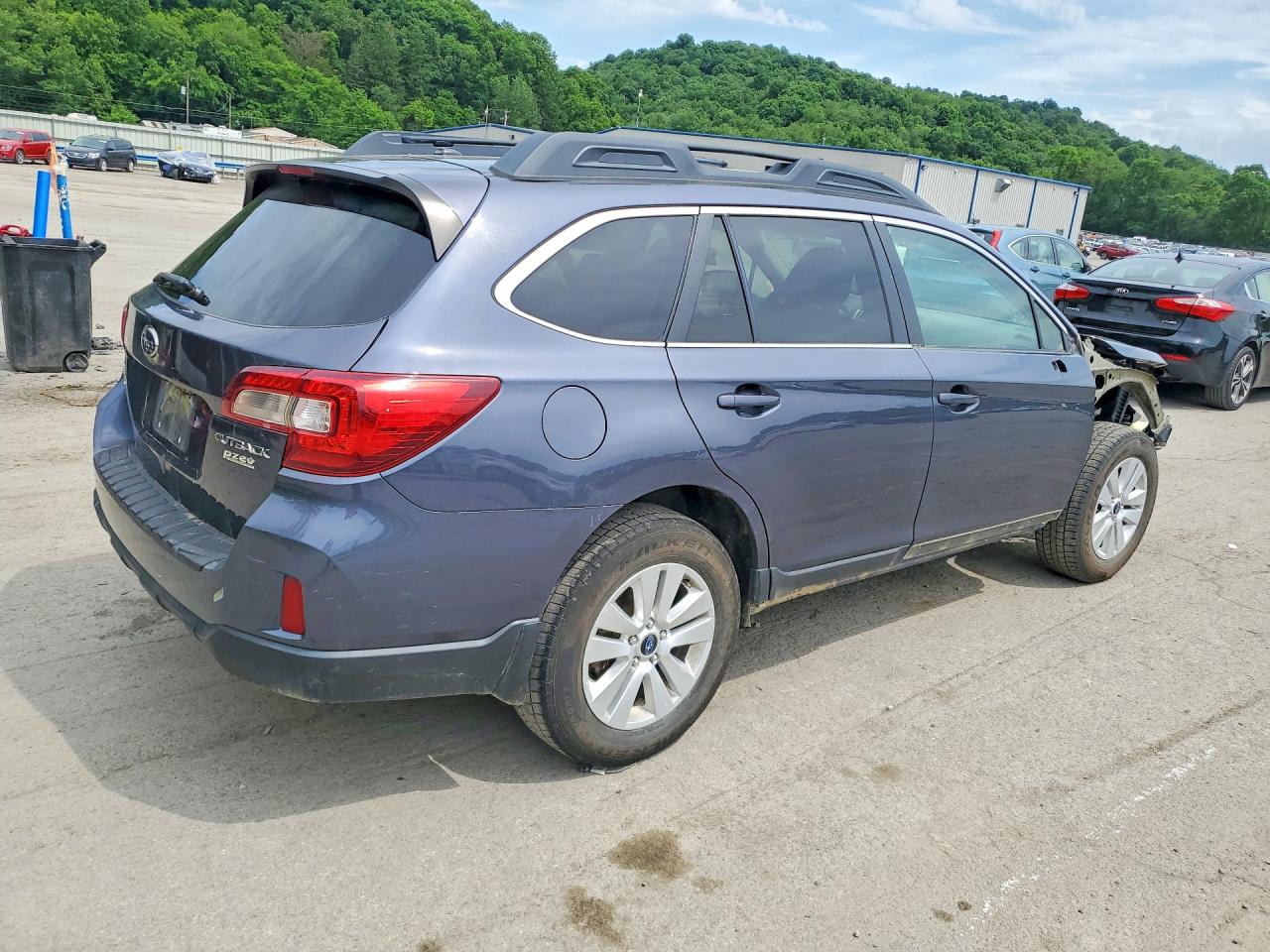 2015 Subaru Outback 2.5i Premium Угольный vin: 4S4BSACC6F3232247