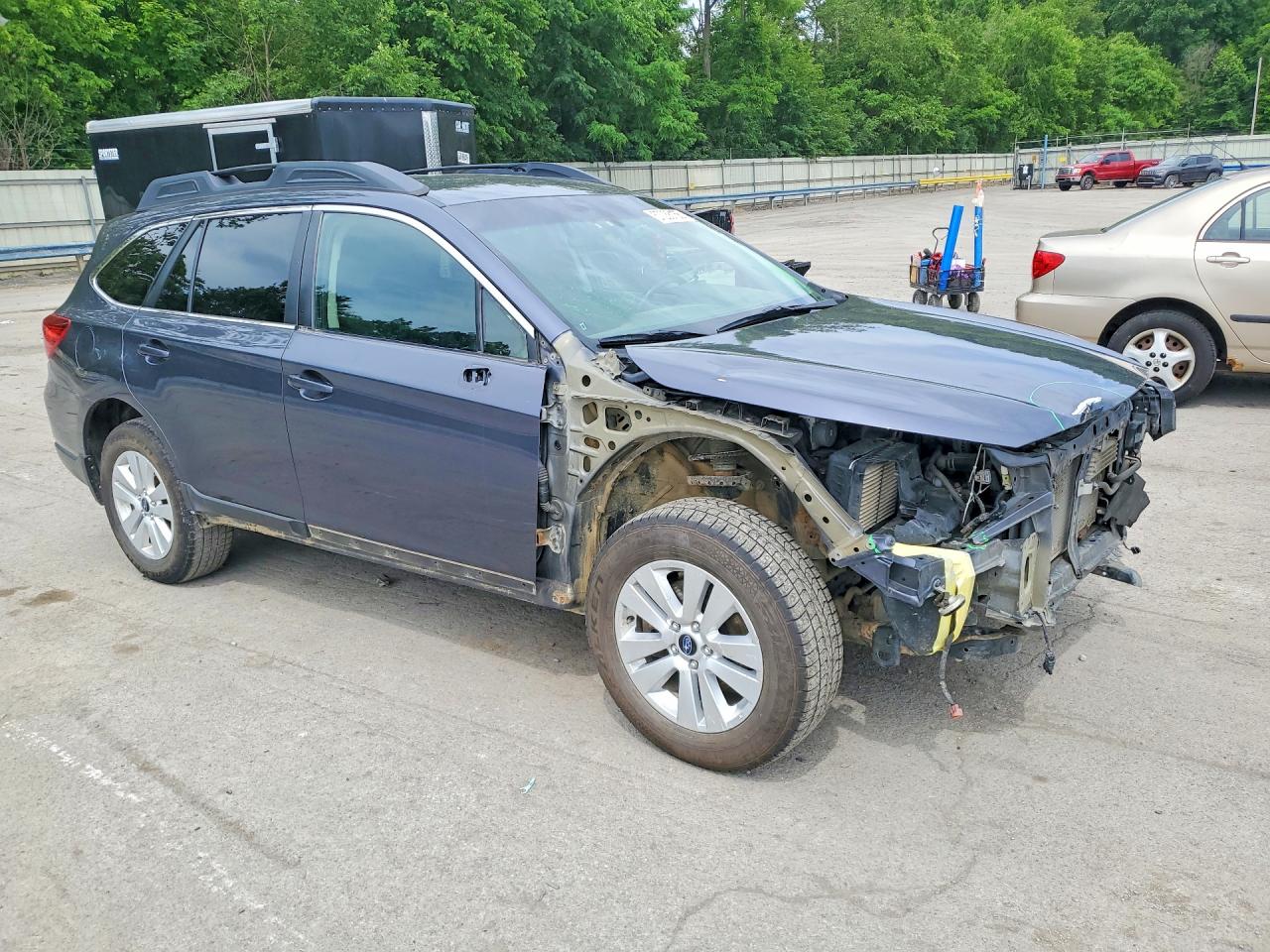 2015 Subaru Outback 2.5i Premium Угольный vin: 4S4BSACC6F3232247