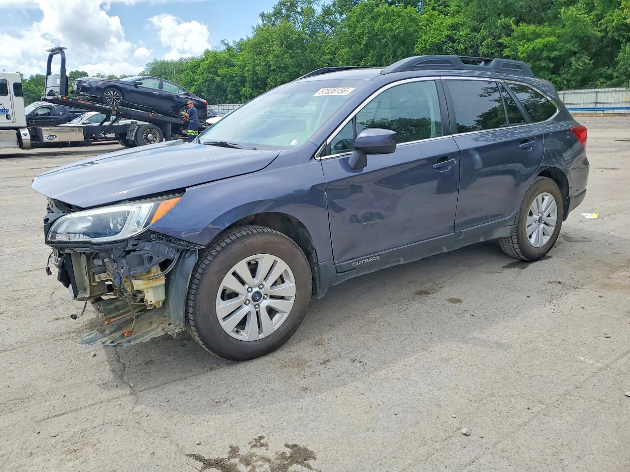 2015 Subaru Outback 2.5i Premium Угольный vin: 4S4BSACC6F3232247