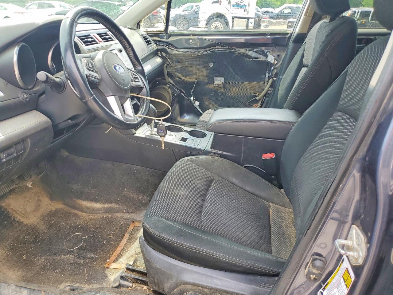 2015 Subaru Outback 2.5i Premium Угольный vin: 4S4BSACC6F3232247