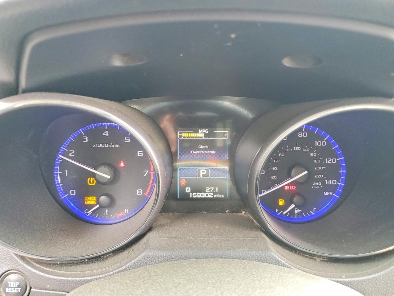 2015 Subaru Outback 2.5i Premium Угольный vin: 4S4BSACC6F3232247
