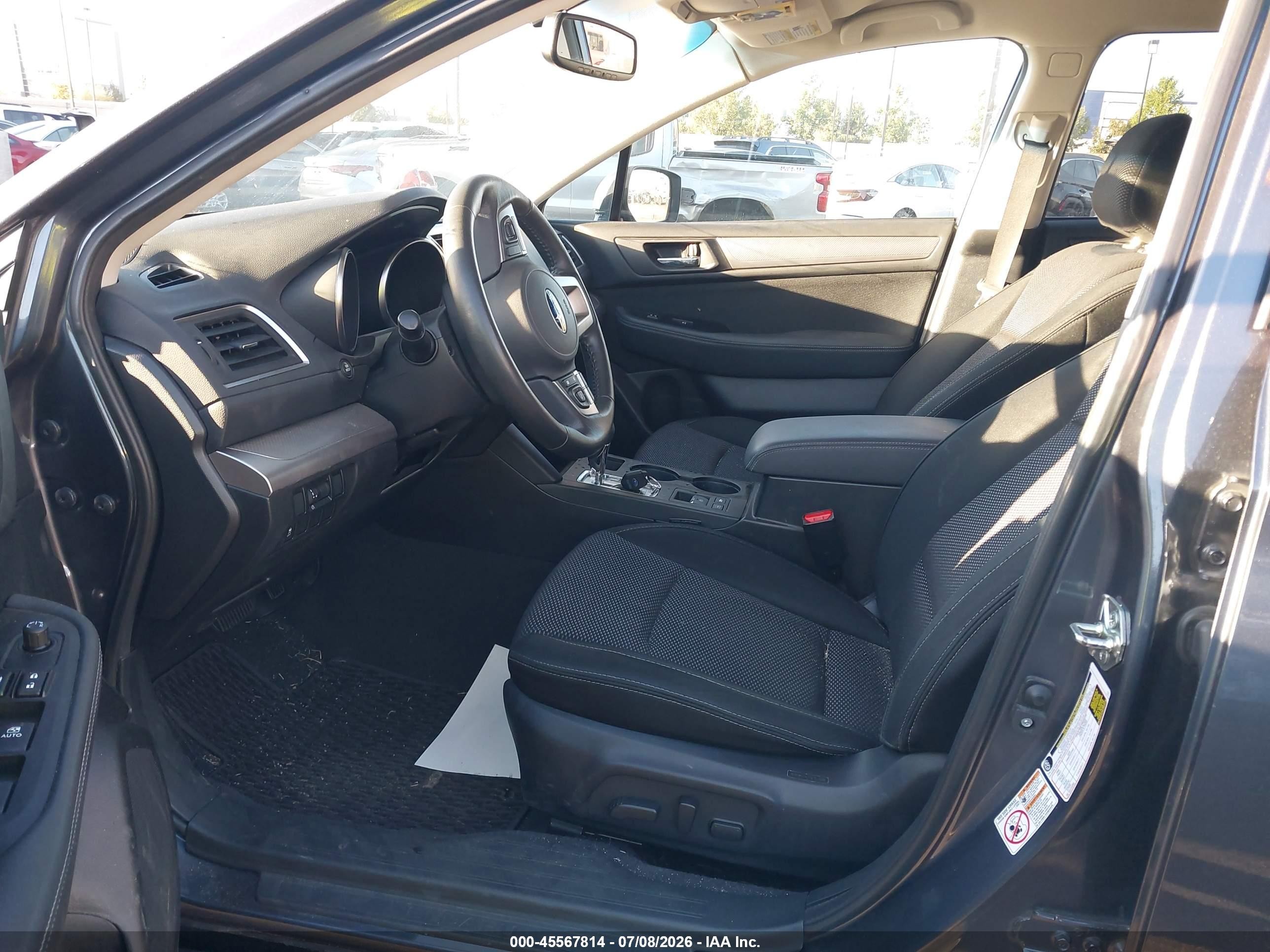 2015 Subaru Outback 2.5i Premium Blue vin: 4S4BSACC6F3318870