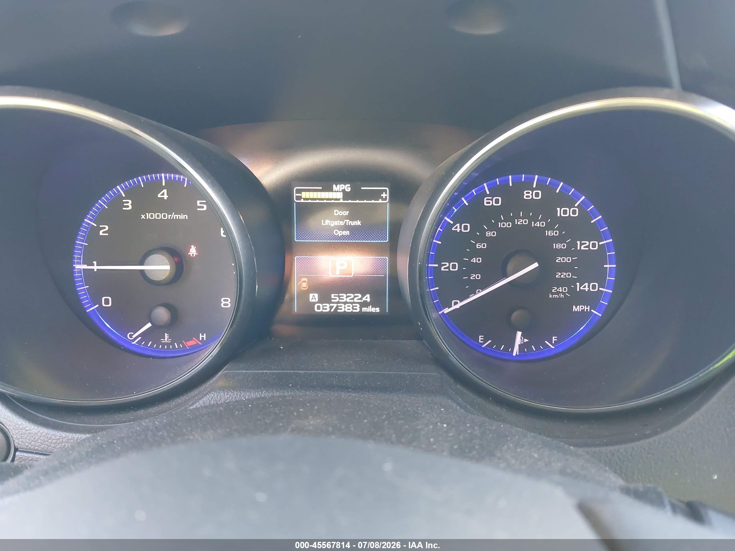 2015 Subaru Outback 2.5i Premium Blue vin: 4S4BSACC6F3318870