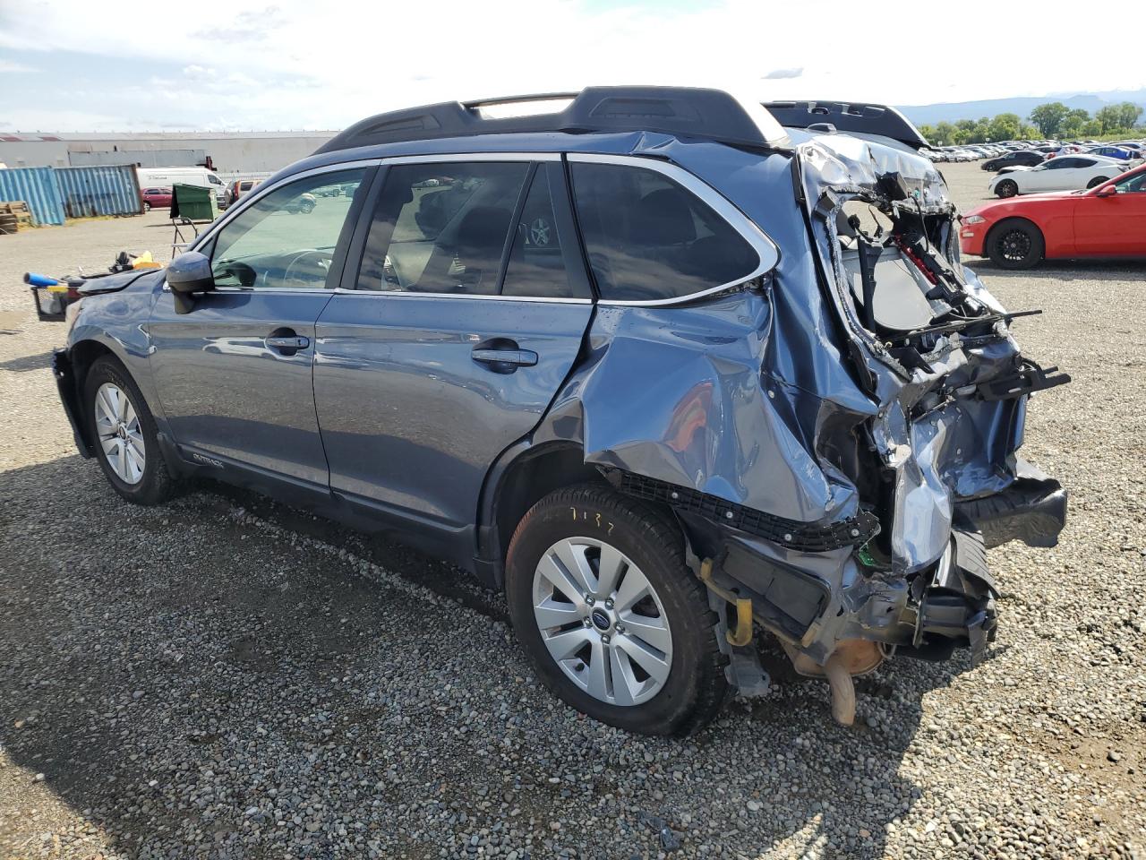 2015 Subaru Outback 2.5i Premium Синий vin: 4S4BSACC6F3334812