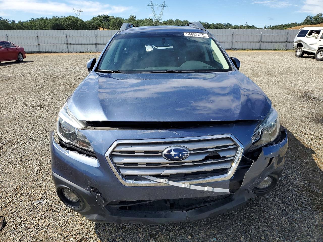 2015 Subaru Outback 2.5i Premium Синий vin: 4S4BSACC6F3334812