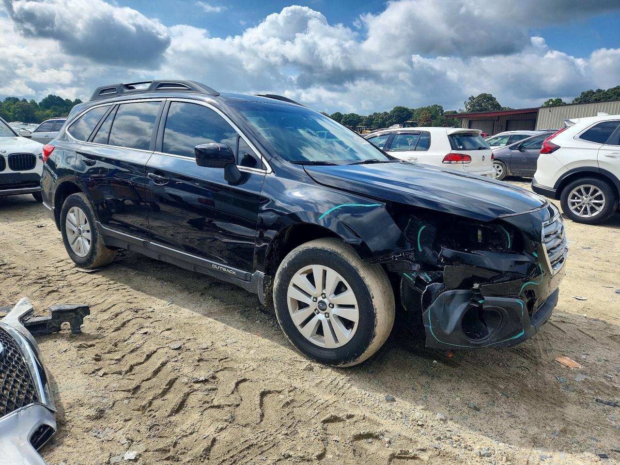 2016 Subaru Outback 2.5i Premium Черный vin: 4S4BSACC6G3241368