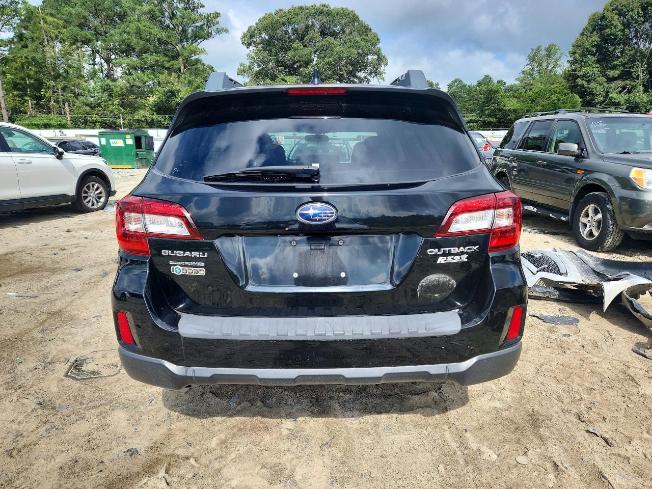 2016 Subaru Outback 2.5i Premium Черный vin: 4S4BSACC6G3241368